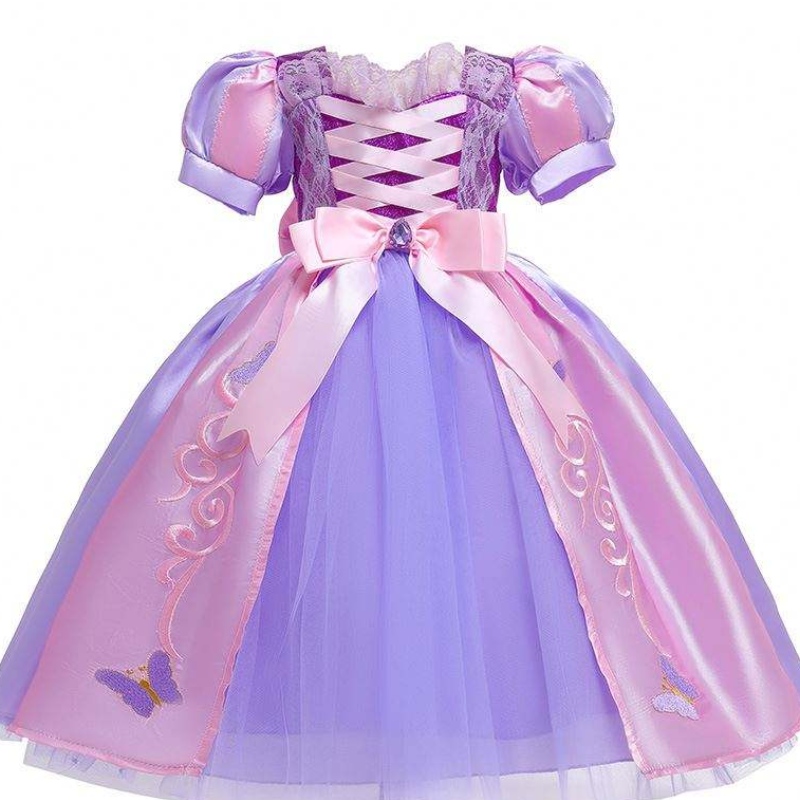 Baige Halloween Costume Kids Birthday Party Children Fantastina Abito Sofia per ragazze Abito principessa Rapunzel