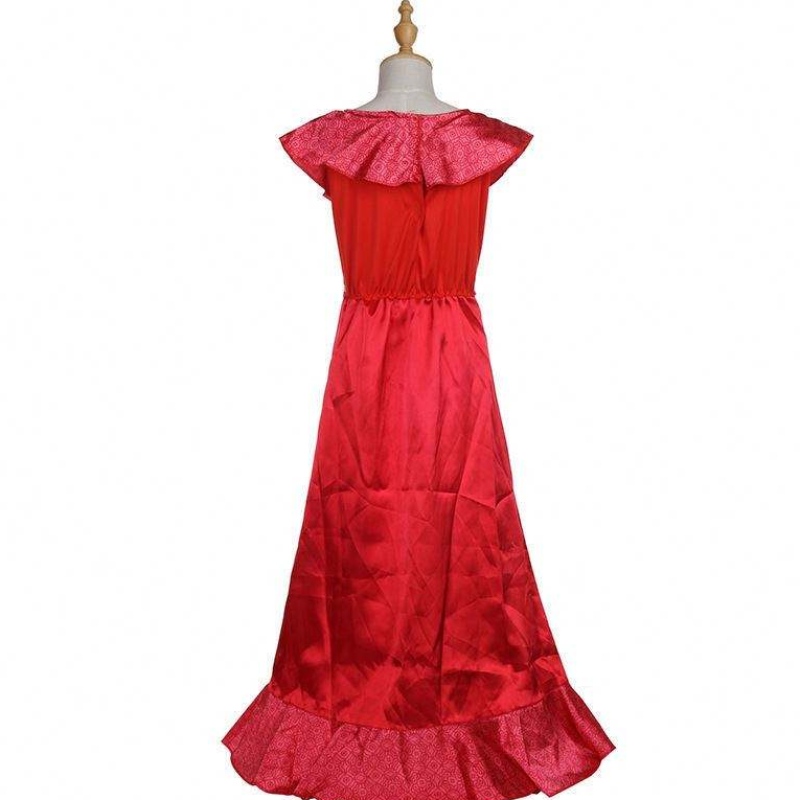 Avventura di festa di compleanno di Halloween di Natale Elena di Avalor Costumes DGHC-119