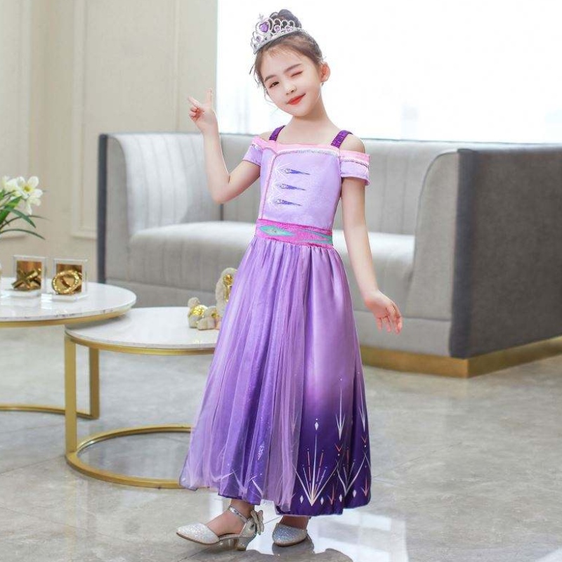 Baige Halloween Princess Dress Girl Cosplay Dresses Child Summer Aisha Queen Children \\\\ \'Wus Wear Swirt