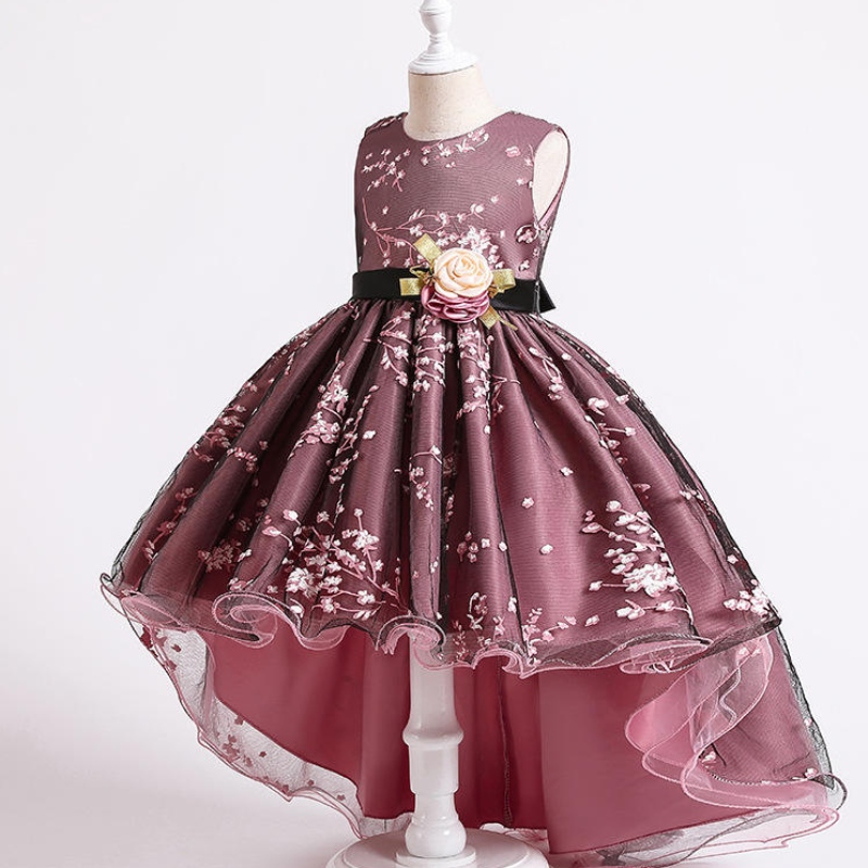 2022 Abito vintage per bambini festa per bambini Primo abito da damigella d\'onore per ragazze abiti da sposa in costume da sposa ragazza vestido teen