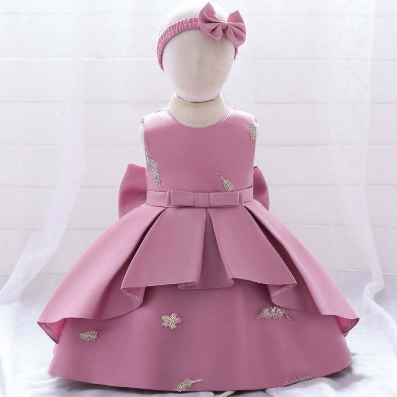 BAIGE BABY ABBIETTO DESIGN MAGGIOR COMPLEANNO GIURN Girl Abiti di fiori principessa con fascia gratuita