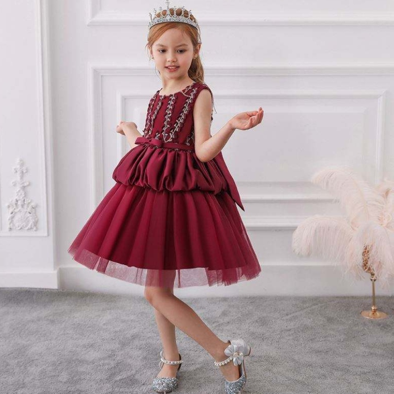 Ultimo design Vendita Hot Birthday Elegante Abiti per bambini Elegante Abito da ballo per bambini L5177