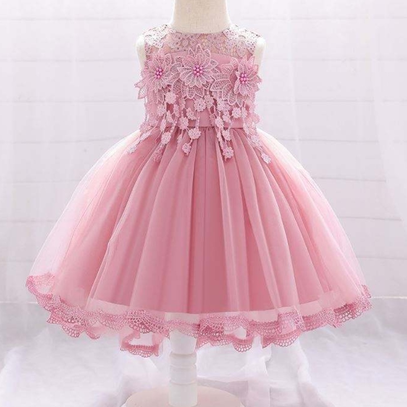 Baige Girls Wholesale Wear Conex Kids Nuovo abito da sequestro Design per bambini T1938XZ