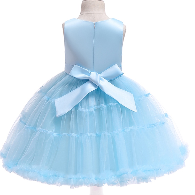 Ansoo Unicorn Rainbow Baby Girl Birthday Dresses Cotton Girl Princess Party Wedding Dresses per 1-6 Y Girls Tutu