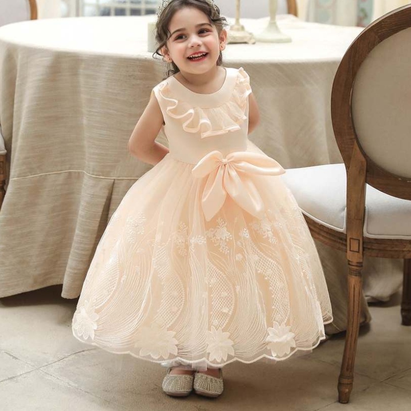 BAIGE ABBIGLIAMENTO BAGNA BAGNA BAGNALLA COMPLETMENTO Abito da festa per bambini abiti da battesimo principessa