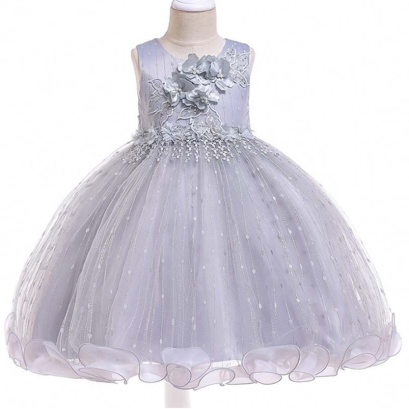 Baige China Factory Price diretto Dress Dress Pictures Girls Party Dresses Abiti per bambini L5101