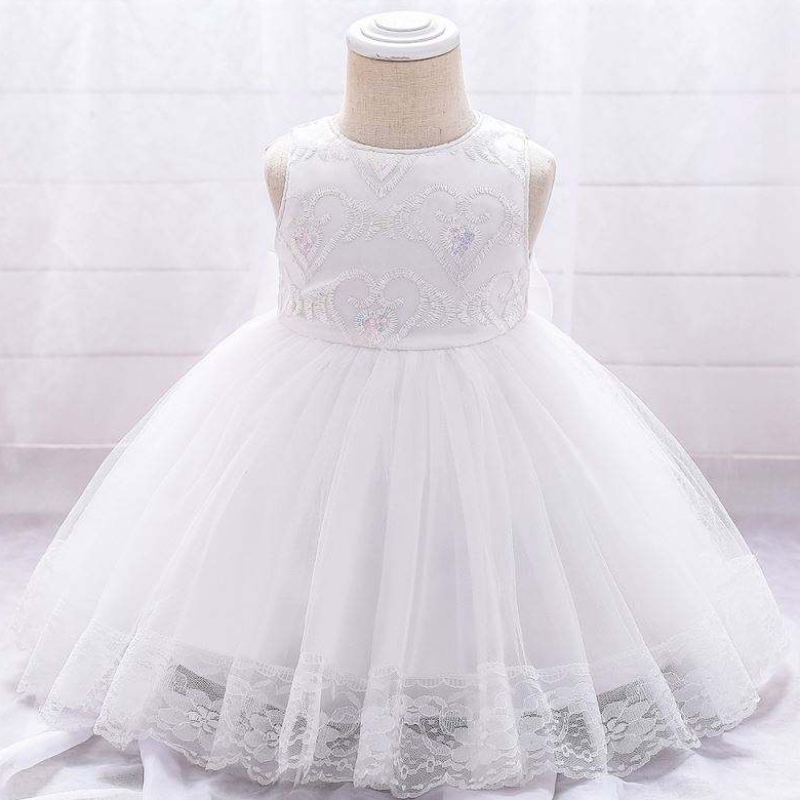 Baige Flower Girl Dresses Wedding Dresses for Kids Dress Abito da festa Bambini Bambini appenanati abiti da ragazze