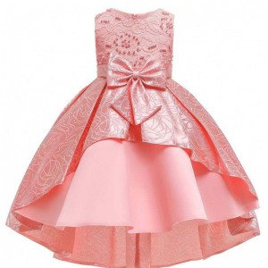 2020 Abiti per bambine Abiti di alta qualità Abito da triglia senza maniche all\'ingrosso T5176