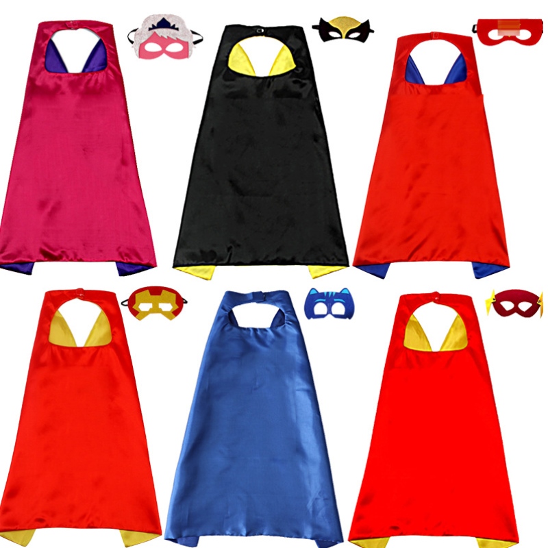 Toys Boys Superhero Capes Boy Gifts Boys Boys Vesto in costumi per bambini di 3-10 anni