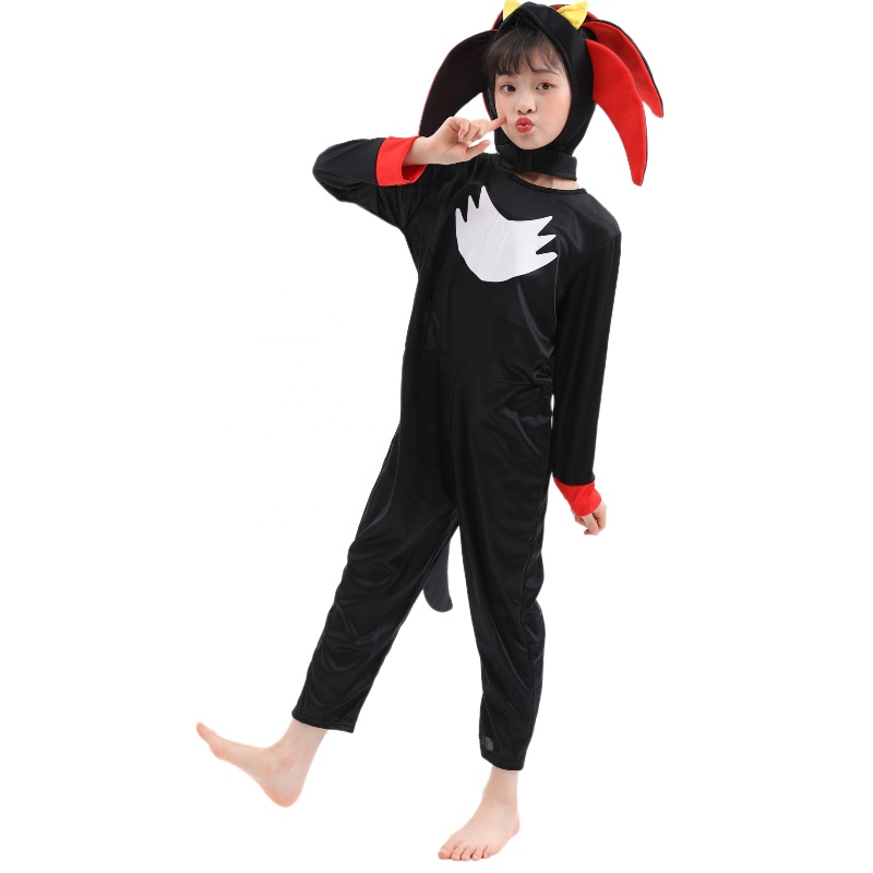 Vendita calda di alta qualità Sonic the Hedgehog salta il costume da cosplay di Halloween per ragazzi e ragazze