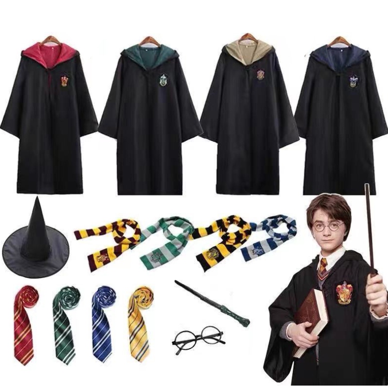 Accessori per abiti da cosplay Magic Cape Accessori per bambini COSPLAY TV&movie Cosplay Harrypotterr Costume