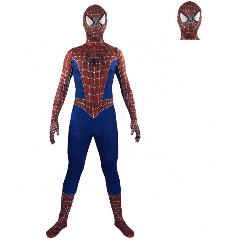 TV muscolare di alta qualità&movie Roleplay Supherho Supuits Incredibile Costume Spiderman per gli adulti