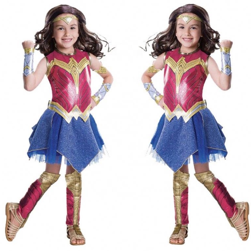 Nuovi costumi per bambini di design Costumi per bambini Costumi Wonder Woman Costumi per ragazze