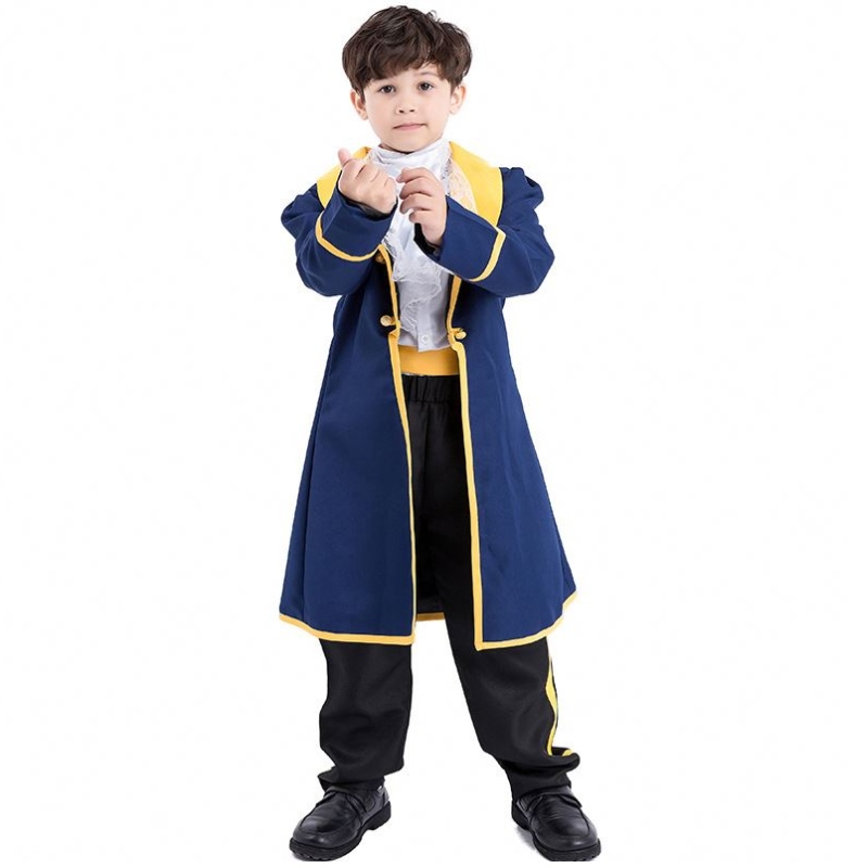Kids Beauty and the Beast Cosplay Costume Halloween Party Men Boys Fancy Dress Movie Prince \\\\\\\\ Costume