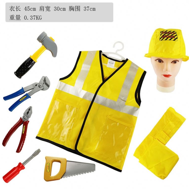 Nuovo cosplay di design Costume Doctor Nurse Fireman vestiti per bambini vestiti professionali con prezzo diretto di fabbrica