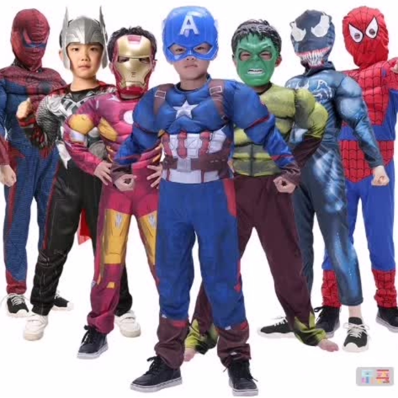 Fashion Cool American Movie Super Hero Costume Costume for Kids Party Idea