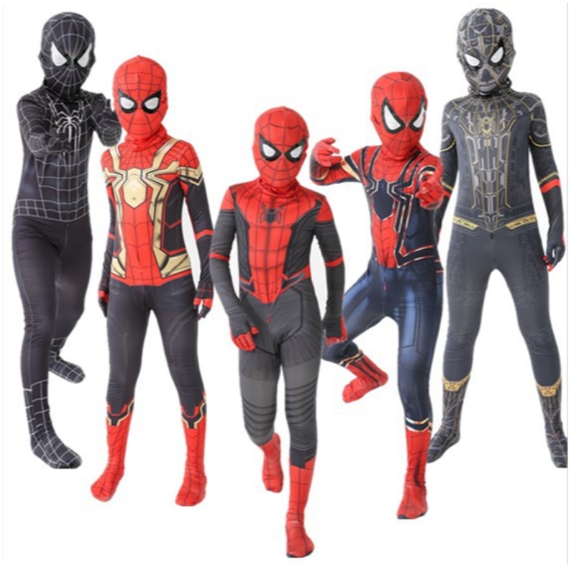 Corpi ragno-uomo un pezzo di costume di Halloween per bambini