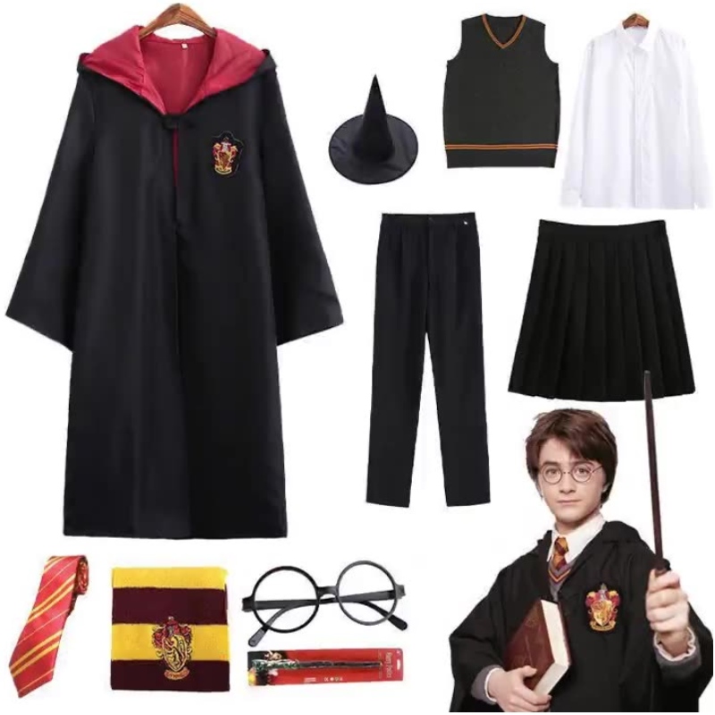 2022 VENDITA CALDA HARRY COSTUME COSTUTTO CAMBINI E ADOTTO ALLA PATTER per costumi per feste di Halloween