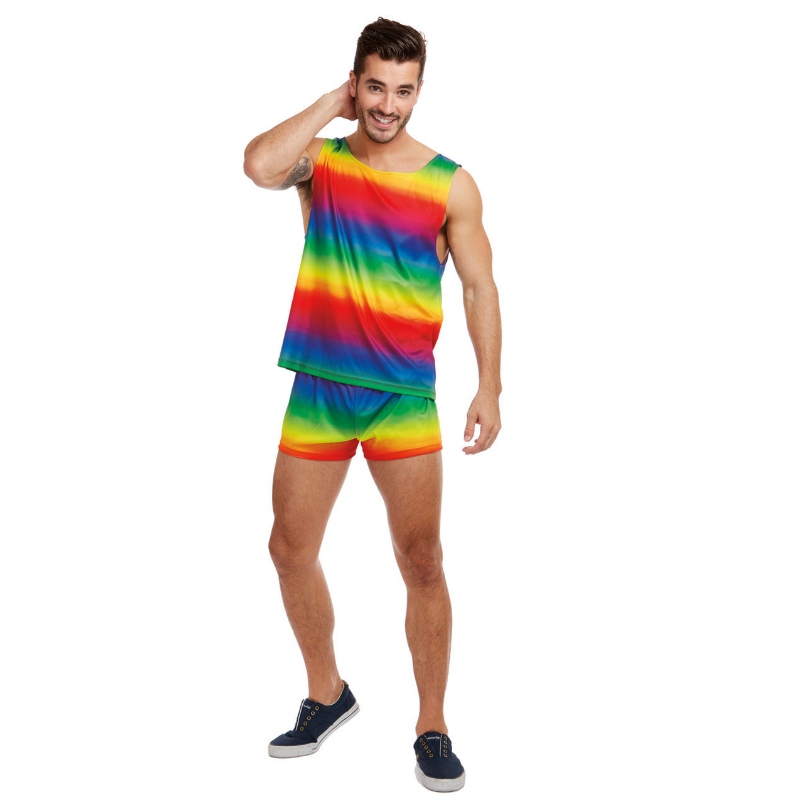 COSTUMO DI RAINBOW UOMO